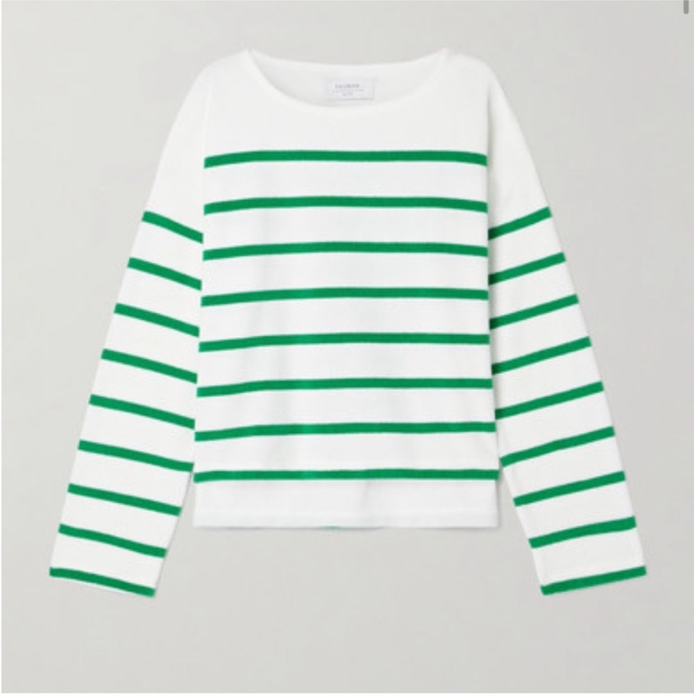 La Ligne Breton cotton terry shirt
